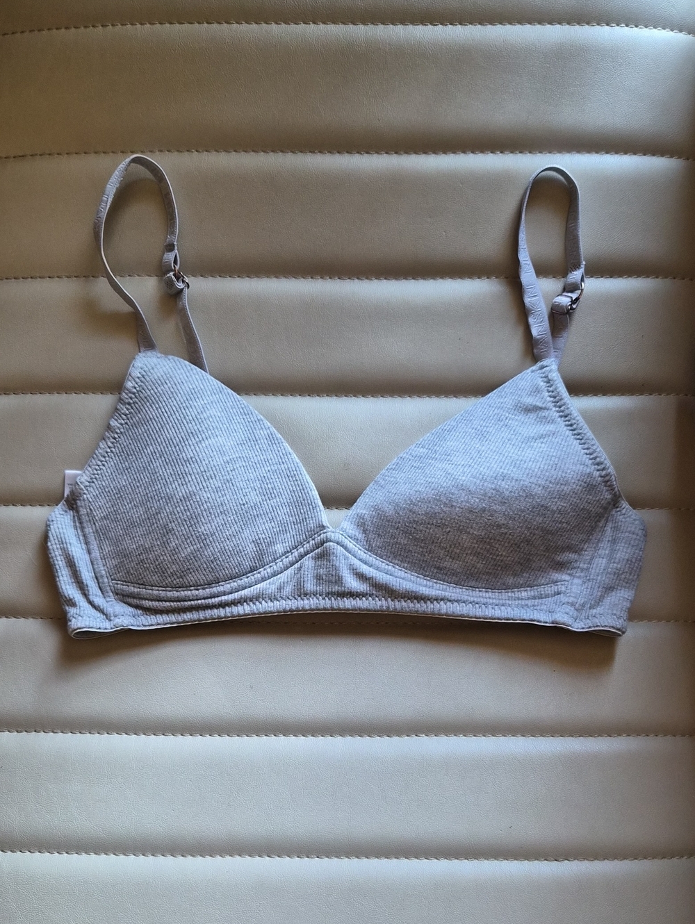 Danskin Girls Light Gray Wireless Everyday Bra